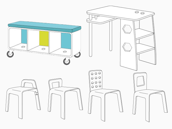 mobilier mixte 2